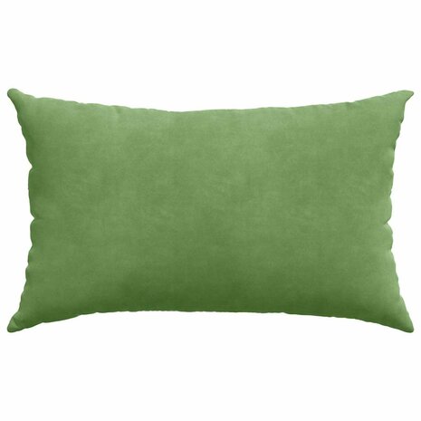 Sofa Kussens 2 stuks Lichtgroen 50 x 30 cm Cordstof 6