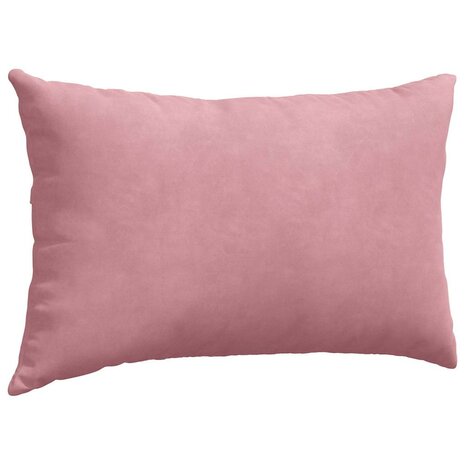 Sofa Kussens 2 stuks Roze 50 x 30 cm Cordstof 5