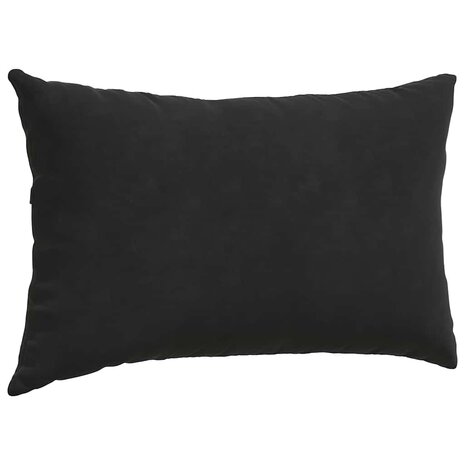 Sofa Kussens 2 stuks Zwart 50 x 30 cm Cordstof 5