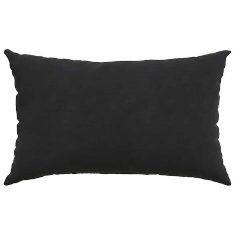 Sofa Kussens 2 stuks Zwart 50 x 30 cm Cordstof 6