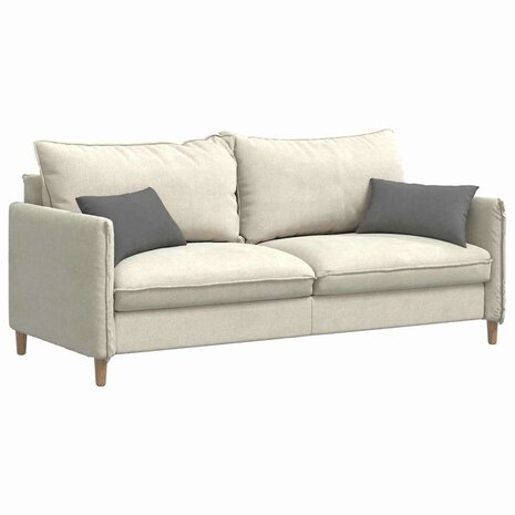 Sofa Kussens 2 stuks Donkergrijs 50 x 30 cm Stof 3
