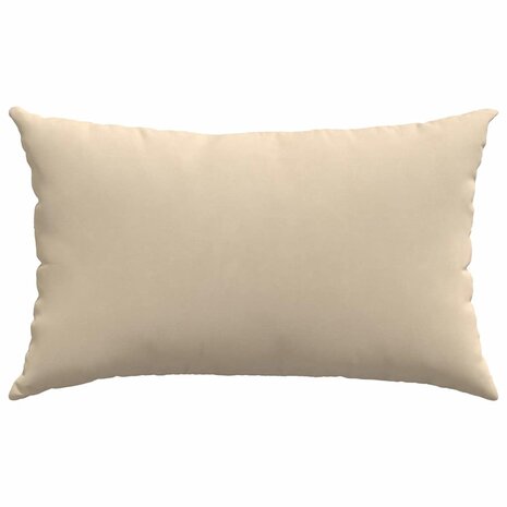 Sofa Kussens 2 stuks Cr&egrave;me 50 x 30 cm Stof 6