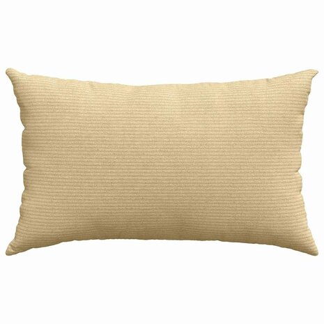 Sofa Kussens 2 stuks Grijs groen 50 x 30 cm Cordstof 6