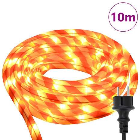 Lichtslangmet 240 LED Warmwit 10 m PVC 3