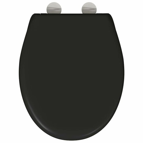 Toiletzitting Zwart 47 x 37 x 4 cm Duroplast 8
