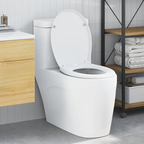 Toiletzitting Wit 47 x 37 x 4 cm Duroplast 1
