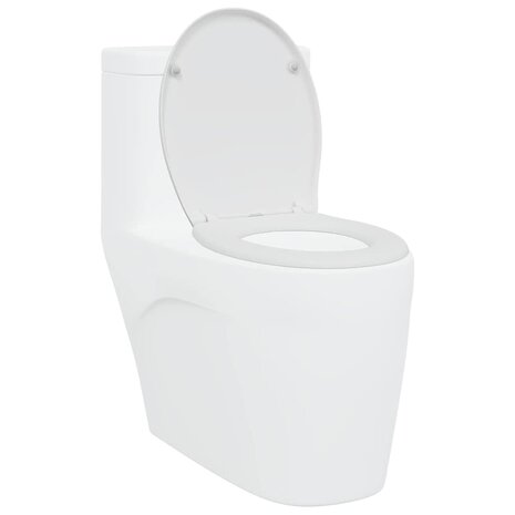 Toiletzitting Wit 47 x 37 x 4 cm Duroplast 3