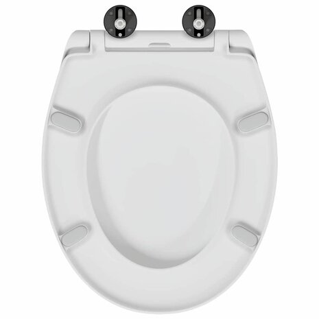 Toiletzitting Wit 47 x 37 x 4 cm Duroplast 5