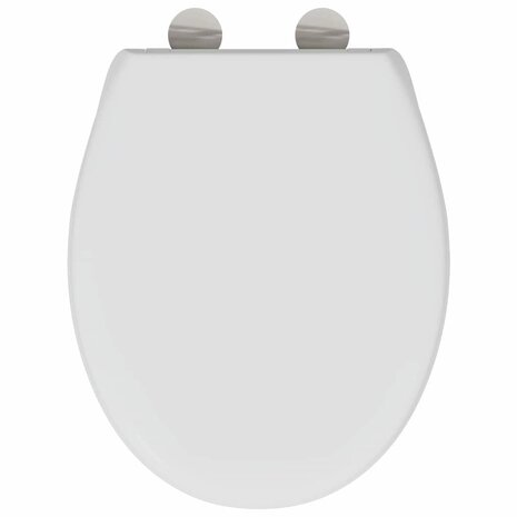 Toiletzitting Wit 47 x 37 x 4 cm Duroplast 8