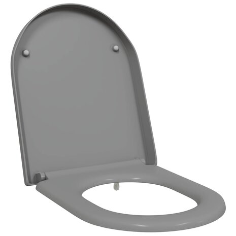 Toiletzitting Grijs 49 x 36 x 4 cm Duroplast 2