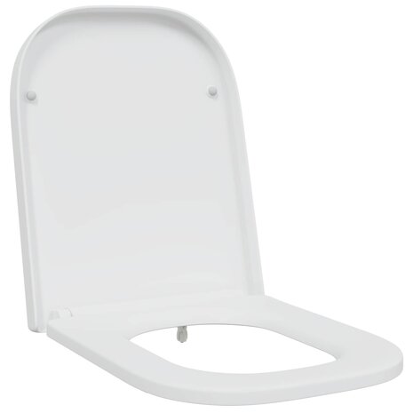 Toiletzitting Wit 47,5 x 35 x 3,6 cm Duroplast 2