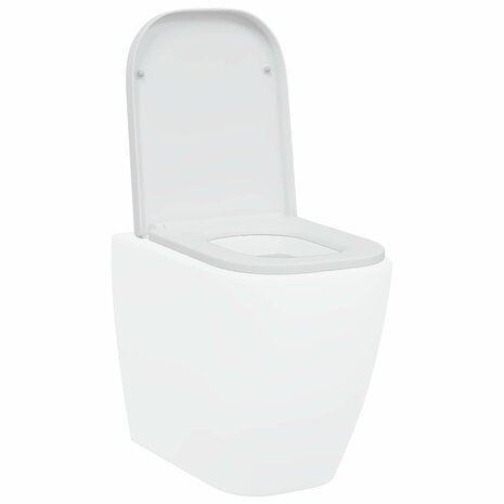 Toiletzitting Wit 47,5 x 35 x 3,6 cm Duroplast 3