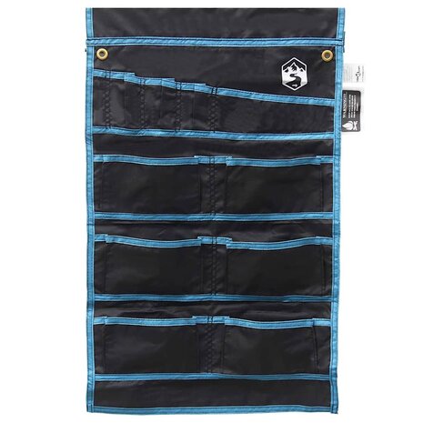 Tentorganizer Zwart en Blauw 63,5 x 40 cm oxford 6