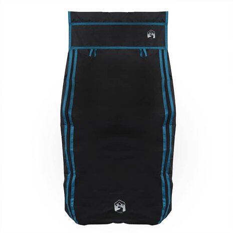 Hangende Tentorganizer 10 Vakken Zwart 40,5 x 25 x 80 cm 7