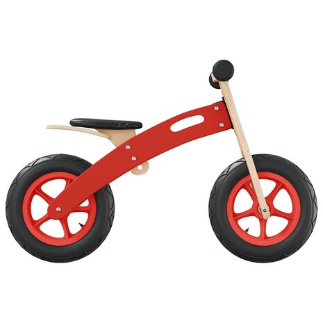 Loopfiets voor kinderen met luchtbanden rood 6
