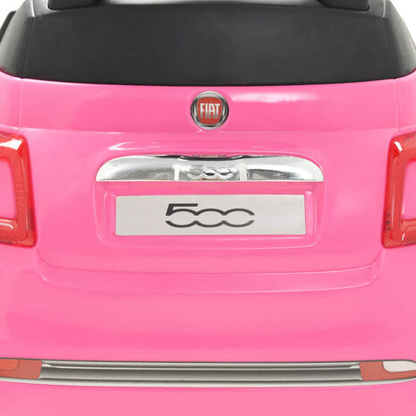 Loopauto Fiat 500 roze 9