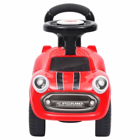 Loopauto rood 2