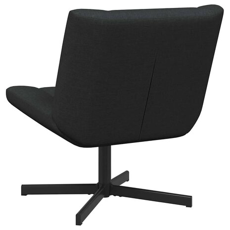 Draaistoel Zwart 63 x 75 x 76 cm Stof 6