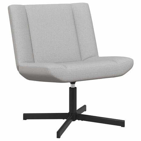 Draaistoel Wolkengrijs 63 x 75 x 76 cm Stof 2