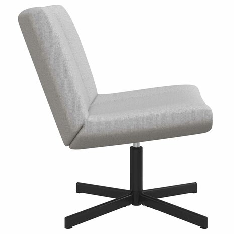 Draaistoel Wolkengrijs 63 x 75 x 76 cm Stof 5