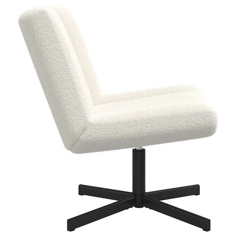 Draaistoel Cr&egrave;me 63 x 75 x 76 cm Schapenvacht 5