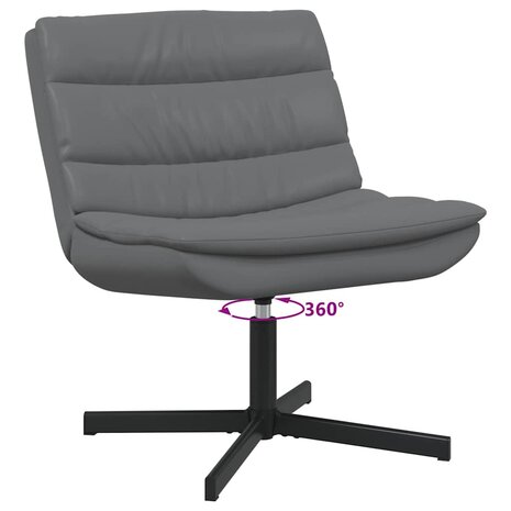Draaistoel Grijs 63 x 75 x 76 cm PU 9