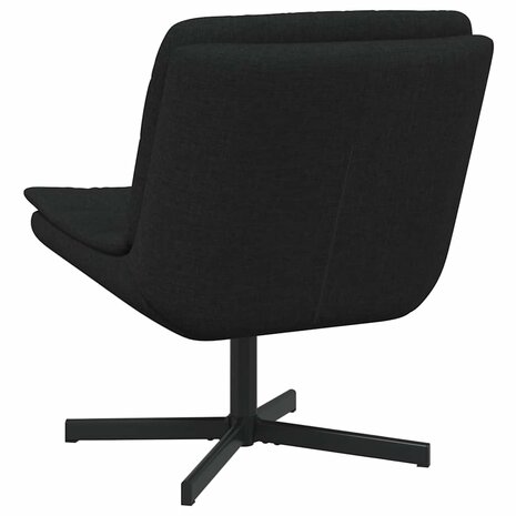Draaistoel Zwart 63 x 75 x 76 cm Stof 6