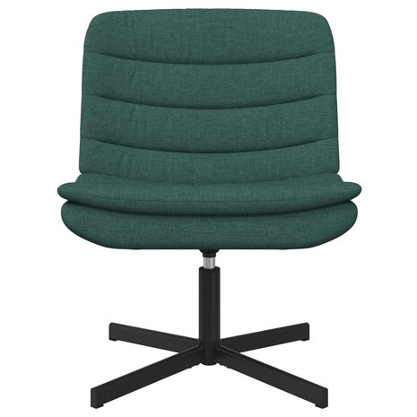 Draaistoel Donkergroen 63 x 75 x 76 cm Stof 2