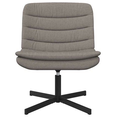 Draaistoel Taupe 63 x 75 x 76 cm Stof 4