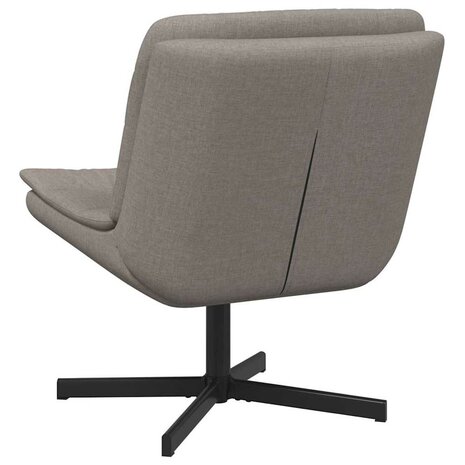 Draaistoel Taupe 63 x 75 x 76 cm Stof 6