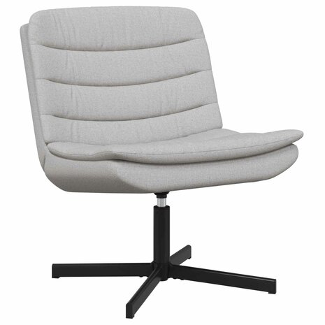 Draaistoel Wolkengrijs 63 x 75 x 76 cm Stof 2