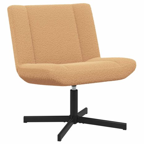Draaistoel Beige 63 x 75 x 76 cm Schapenvacht 1