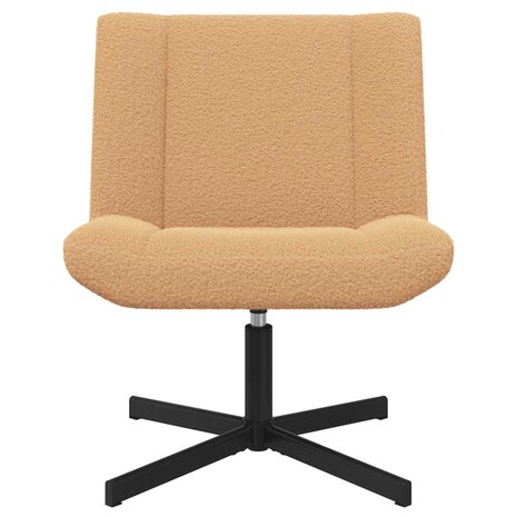 Draaistoel Beige 63 x 75 x 76 cm Schapenvacht 2