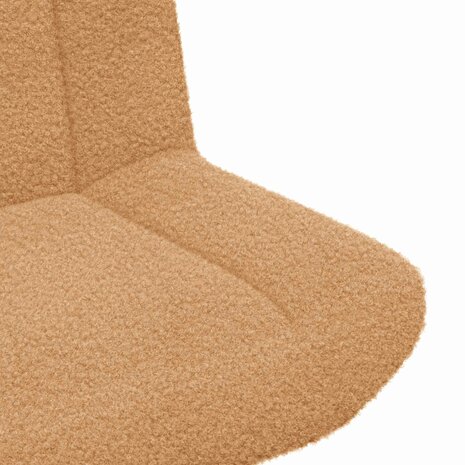Draaistoel Beige 63 x 75 x 76 cm Schapenvacht 5
