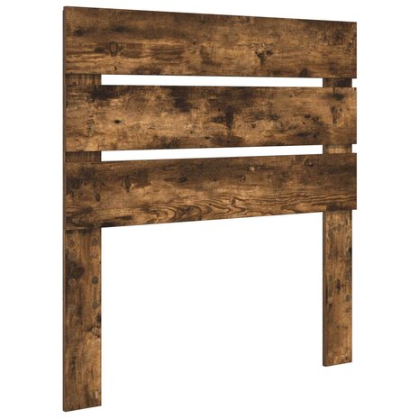 Opslag bed met lade Gerookt eiken 100 x 200 cm Bewerkt hout 7