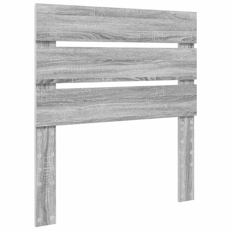 Opslag bed met lade Grijs Sonoma 100 x 200 cm Bewerkt hout 7