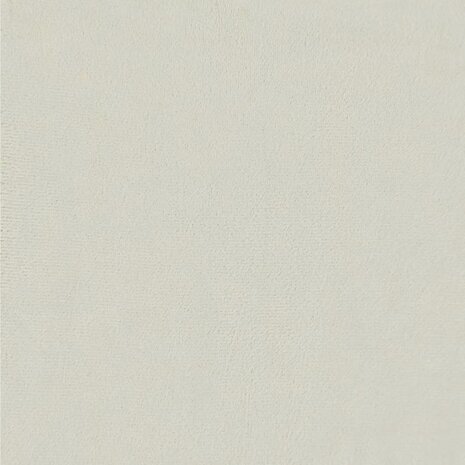 Loveseat bank 109 cm fluweel cr&egrave;mekleurig 7