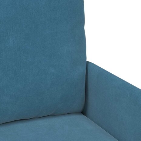Banken met kussen 55cm Blauw Multiplex 7