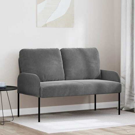 Banken met kussen 110cm Donkergrijs Multiplex 1
