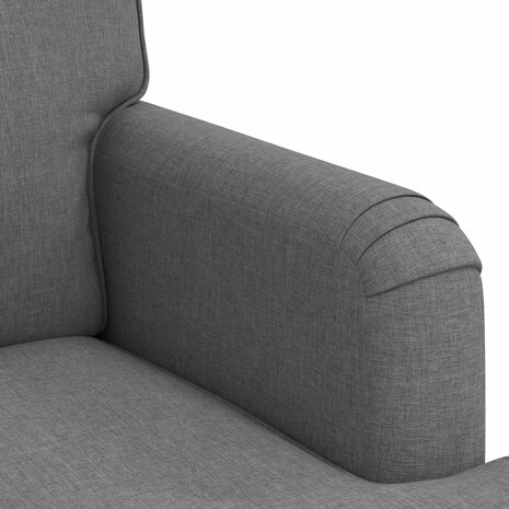 Bank Donkergrijs 84 x 80 x 85 cm Stof 7