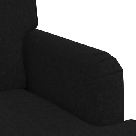 Bank Zwart 84 x 80 x 85 cm Stof 7