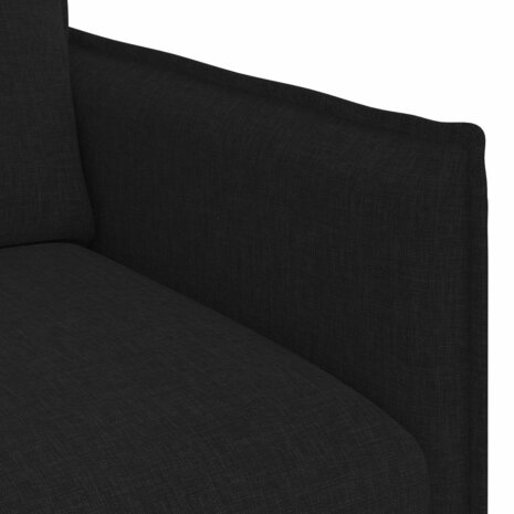 Bank Zwart 195 x 82 x 85 cm Stof 7