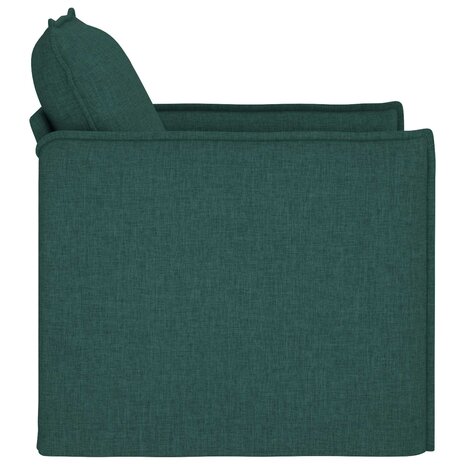 Bank Donkergroen 195 x 82 x 85 cm Stof 5