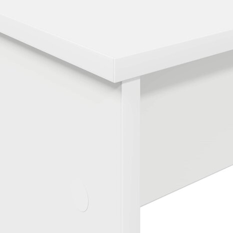 Keyboardstand Wit 120 x 32 x 64 cm Bewerkt hout 8