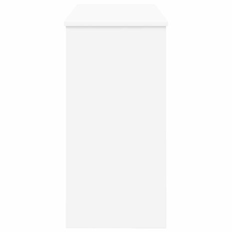 Keyboardstand Wit 100 x 32 x 64 cm Bewerkt hout 6