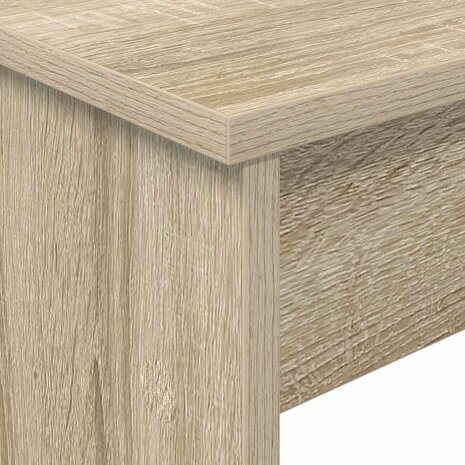 Keyboardstand Sonoma Eiken 100 x 32 x 64 cm Bewerkt hout 8