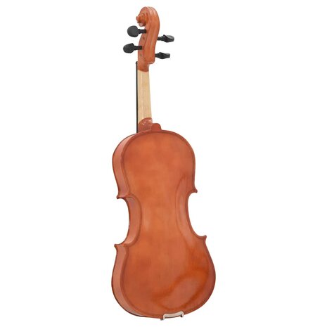 Vioolset met strijkstok en kinsteun 4/4 donkerhoutkleurig 7