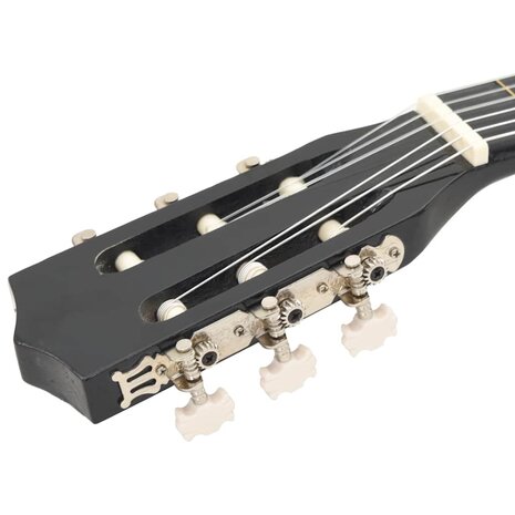 Gitaar klassiek beginner en kinderen 3/4 36" zwart 8