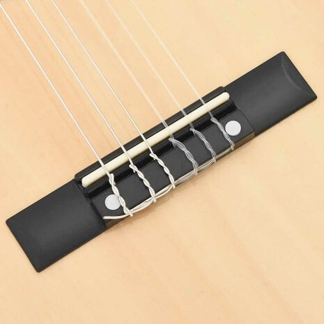 Gitaar klassiek beginner kinderen 1/2 34" lindenhout    7