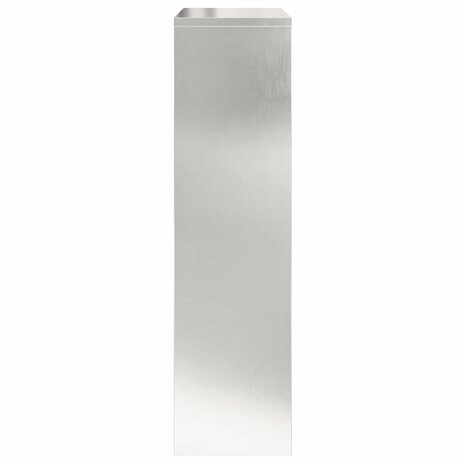 Pakketbrievenbus Zilver 44 x 22 x 82 cm Roestvrij staal 6
